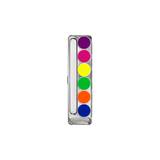 KRYOLAN AQUACOLOR UV-DAYGLOW PALETTE 6 COLORS
