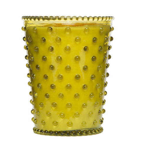 SIMPATICO NO. 24 FIR & GRAPEFRUIT HOBNAIL GLASS CANDLE