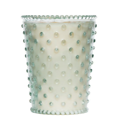 SIMPATICO NO. 26 SCOTCH PINE HOBNAIL GLASS CANDLE