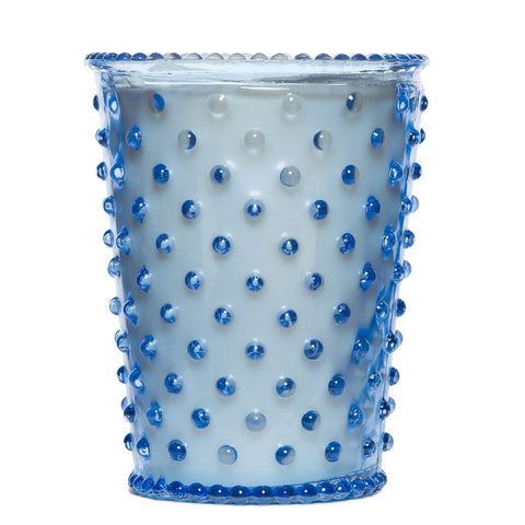 SIMPATICO NO. 64 LAVENDER HOBNAIL GLASS CANDLE