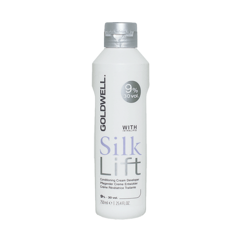 GOLDWELL SILKLIFT DEVELOPER CONDITION CREAM 30 VOLUME LOTION 9%