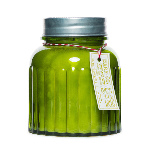 BARR-CO. WATERCRESS MINT APOTHECARY JAR CANDLE