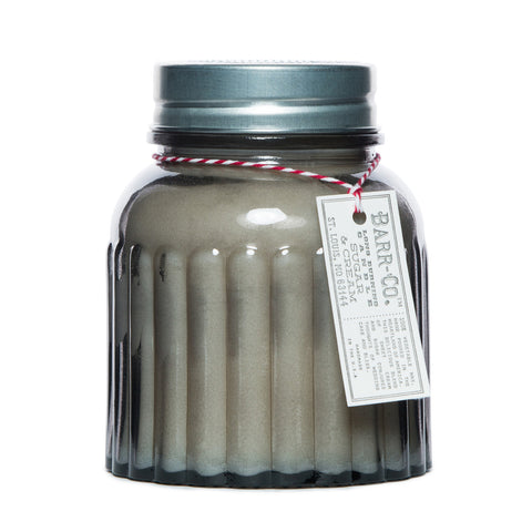 BARR-CO. SUGAR & CREAM APOTHECARY JAR CANDLE