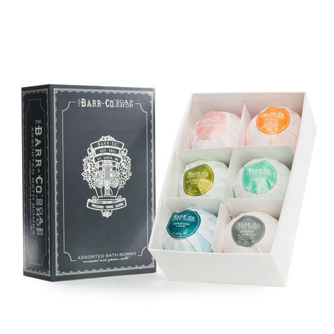 BARR-CO. SOAP SHOP ASSORTED BATH BOMB SET