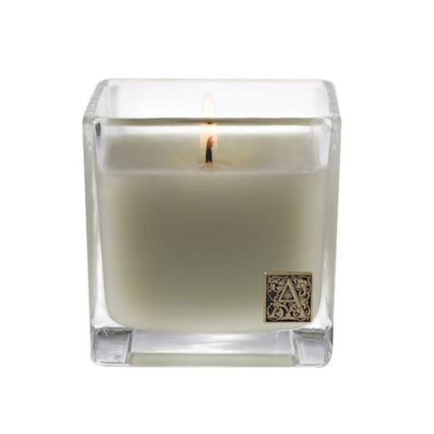 AROMATIQUE FRESH HYDRANGEA GLASS CUBE CANDLE