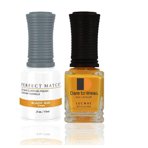 LECHAT Perfect Match BLAZIN' SUN Gel Polish & Nail Lacquer