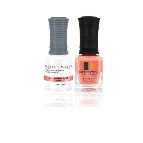 LECHAT Perfect Match Bllushing Bloom Gel Polish & Nail Lacquer