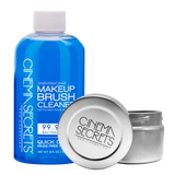 CINEMA SECRETS PROFESSIONAL MAKEUP BRUSH CLEANER PRO STARTER KIT +TIN
