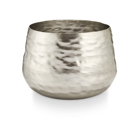 ILLUME Balsam & Cedar Large Textured Metal Candle