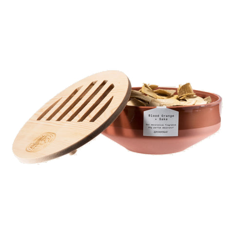 AROMATIQUE BLOOD ORANGE & SAKÈ DECORATIVE FRAGRANCE BOWL