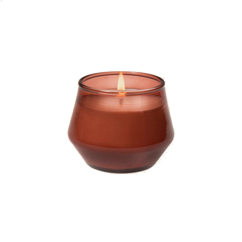 AROMATIQUE BLOOD ORANGE & SAKÈ MINI TINTED GLASS CANDLE