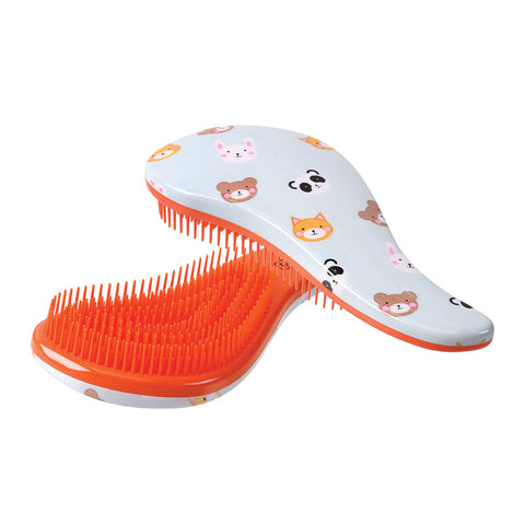 CALA TANGLE-FREE HAIR BRUSH - ANIMAL PARTY