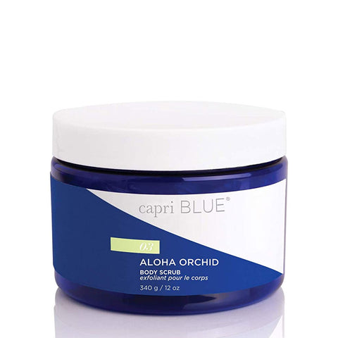 CAPRI BLUE BODY SCRUB - ALOHA ORCHID