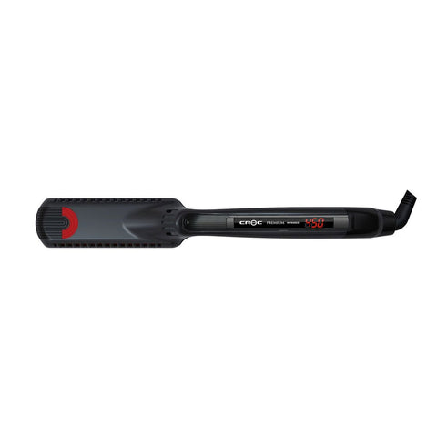 CROC PREMIUM INFRARED BLACK TITANIUM FLAT IRON