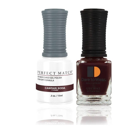 LECHAT Perfect Match Campari Soda Gel Polish & Nail Lacquer