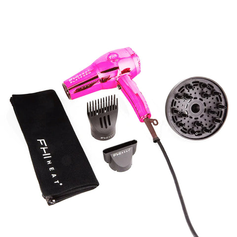 FHI 1900 NANO LITE PRO HAIR DRYER: PINK CHROME