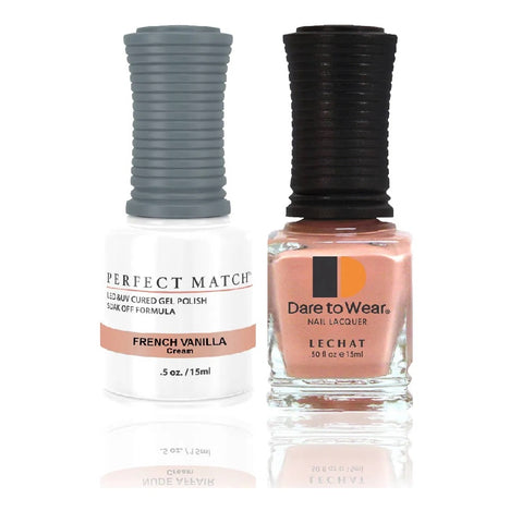 LECHAT Perfect Match FRENCH VANILLA Gel Polish & Nail Lacquer