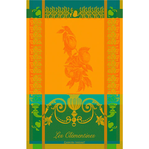 GARNIER-THIEBAUT FRANCE CLEMENTINES SAFRAN KITCHEN TOWEL