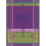 GARNIER-THIEBAUT FRANCE MYRTILLES VIOLET KITCHEN TOWEL
