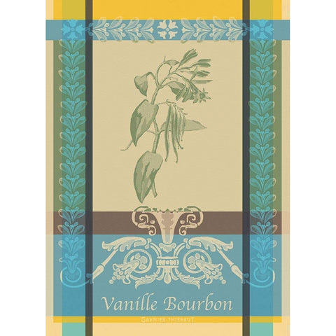 GARNIER-THIEBAUT FRANCE VANILLE BOURBON EDEN KITCHEN TOWEL