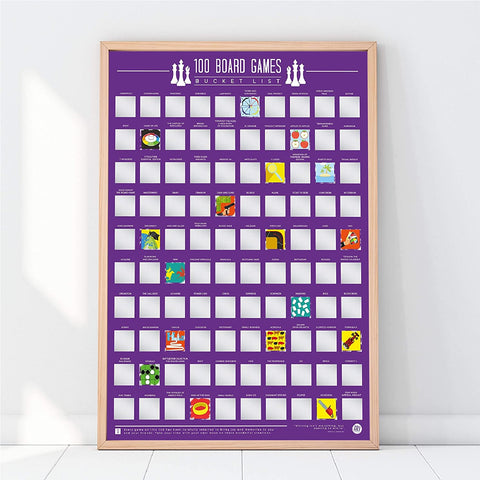 GIFT REPUBLIC 100 BOARD GAMES POSTER