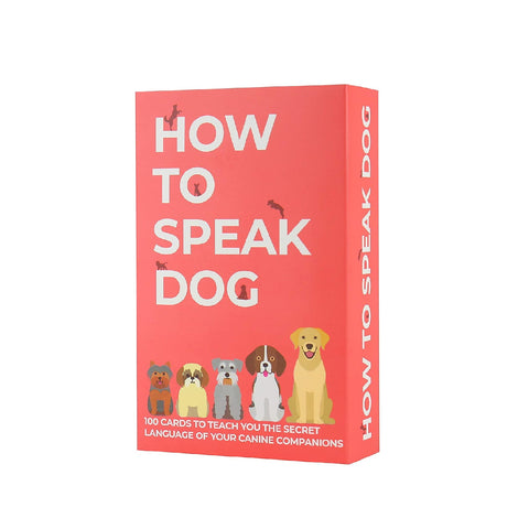 GIFT REPUBLIC HOW TO SPEAK DOG CARDS