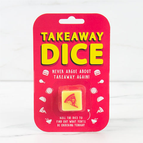 GIFT REPUBLIC TAKEAWAY DICE