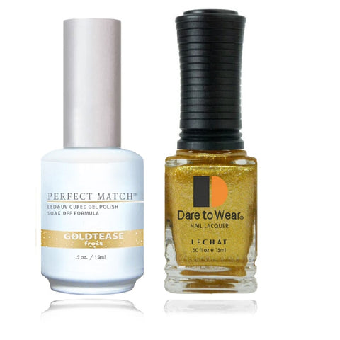 LECHAT Perfect Match Gold tease Gel Polish & Nail Lacquer