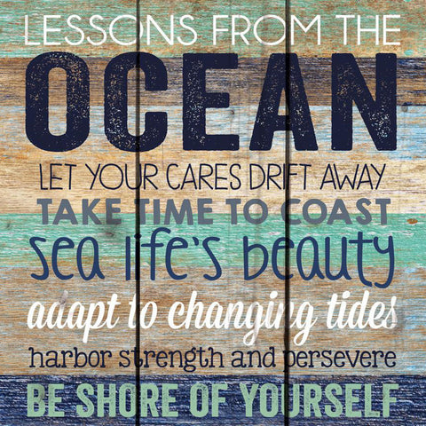 GRAHHAM DUNN PALLET DECOR - LESSONS FROM THE OCEAN