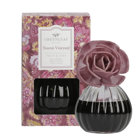 GREENLEAF FLOWER DIFFUSER - TUSCAN VINEYARD
