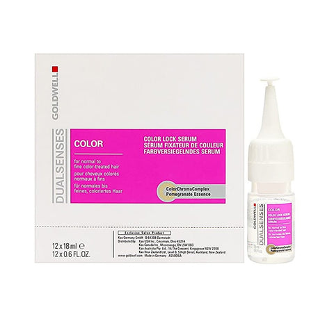 GOLDWELL DUALSENSES COLOR LOCK SERUM OLD PACK