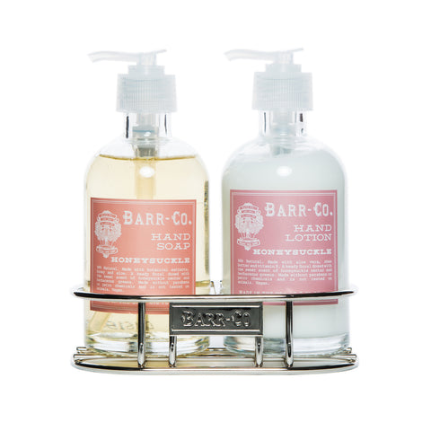 BARR-CO. HONEYSUCKLE HAND & BODY CADDY SET