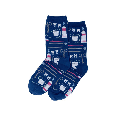HOTSOX WOMEN'S DENTIST CREW SOCKS
