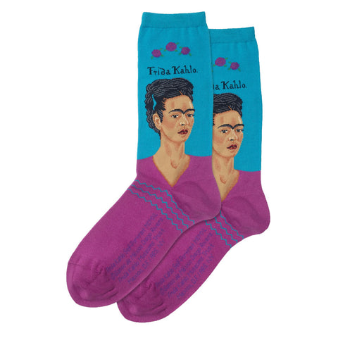 HOTSOX WOMEN'S FRIDA KAHLO CREW SOCKS