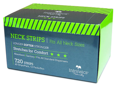 INTRINSICS Neck Strips Soft & strong, 60/pack