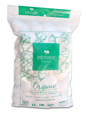 INTRINSICS ORGANIC COTTON BALLS