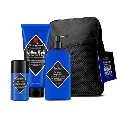 JACK BLACK CLEAN & COOL BODY BASICS SET