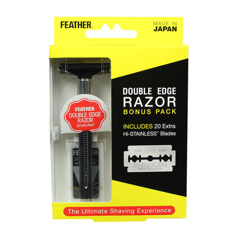 JATAI FEATHER DOUBLE EDGE RAZOR BONUS PACK