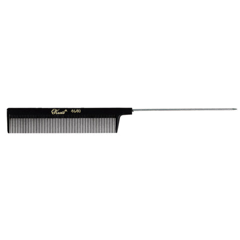 KREST WEAVING FOILING FINE TOOTH RATTAIL CUTTING COMB #4640
