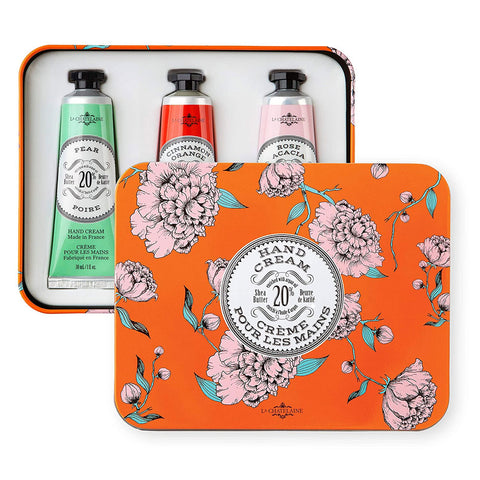 LA CHATELAINE ORANGE HAND CREAM TRIO