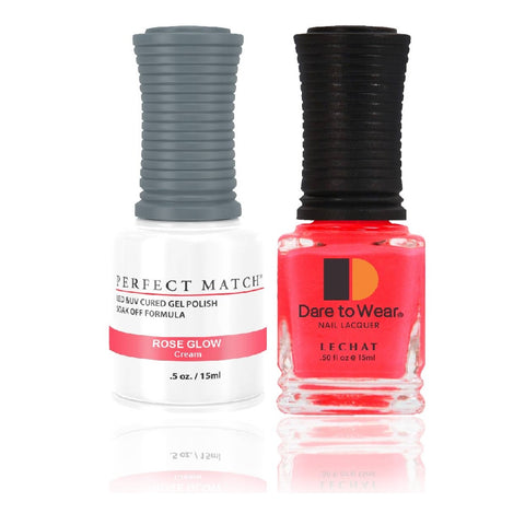 LECHAT Perfect Match ROSE GLOW Gel Polish & Nail Lacquer