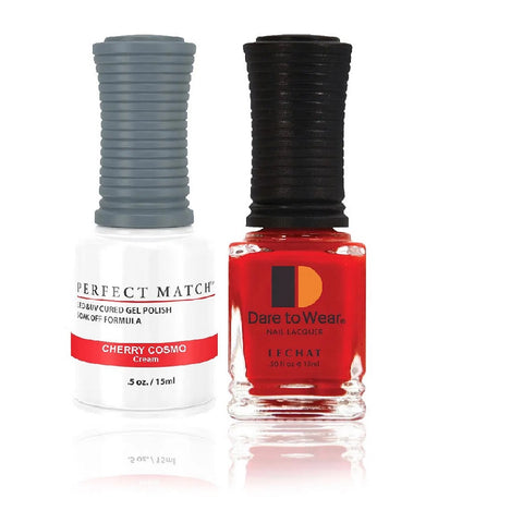 LECHAT Perfect Match Cherry Cosmo Gel Polish & Nail Lacquer