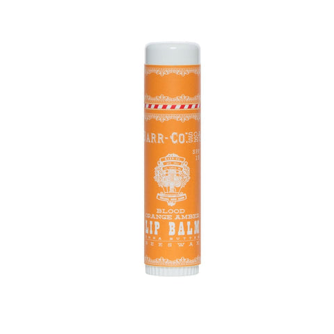 BARR-CO. BLOOD ORANGE AMBER LIP BALM