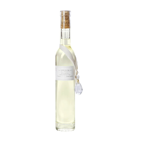white lily bubble bath lollia breathe no. 19 peony & white lily bubble bath