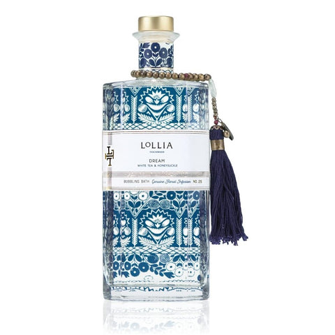 LOLLIA DREAM NO. 25 WHITE TEA & HONEYSUCKLE BUBBLE BATH