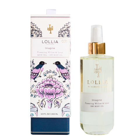 LOLLIA IMAGINE NO. 071 FLOWERING WILLOW & LOTUS DRY BODY OIL