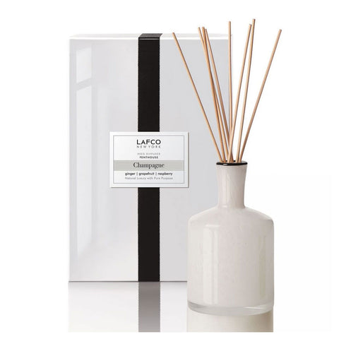 LAFCO CHAMPAGNE SIGNATURE REED DIFFUSER + FILL ( +16 REEDS)