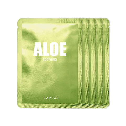 LAPCOS DAILY SKEEN MASK 5 PACK - ALOE