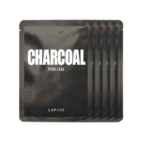 LAPCOS DAILY SKEEN MASK 5 PACK - CHARCOAL