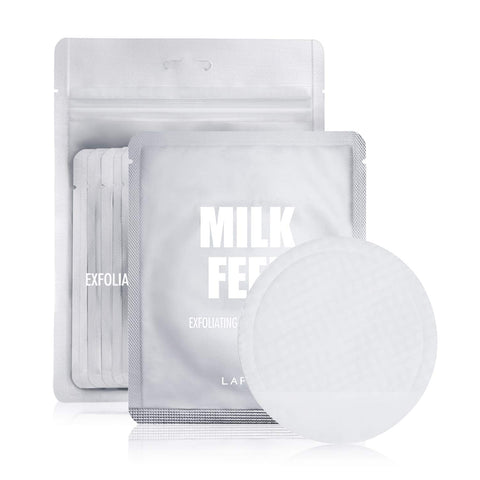 LAPCOS MILK FEEL EXFOLIATING & CLEANSING PAD 5 PACK